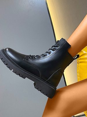 Women-s-Ankle-Boots-PU-Lace-Up-Zip-Platform-Ladies-Short-Boot-Flat-Thick-Bottom-Non-1.jpg