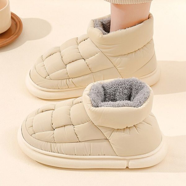 Women's Winter Cotton Boots Woman Keep Warm Non-slip Snow Boots