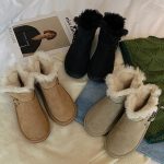 Women's Winter Snow Boots - Warm & Comfortable with Soft Flock - Casual Short Ankle Boots for Women