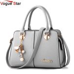 Women hardware ornaments solid totes handbag high quality lady party purse casual crossbody messenger shoulder bags