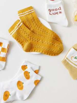 2021-Fashion-Style-Spring-And-Autumn-New-Socks-Women-Yellow-Twisted-Tube-Socks-Orange-Checker-Board-1.jpg
