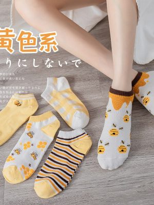 Vanessa's Low Cut Women's Socks Set - Summer Collection 5 Pairs