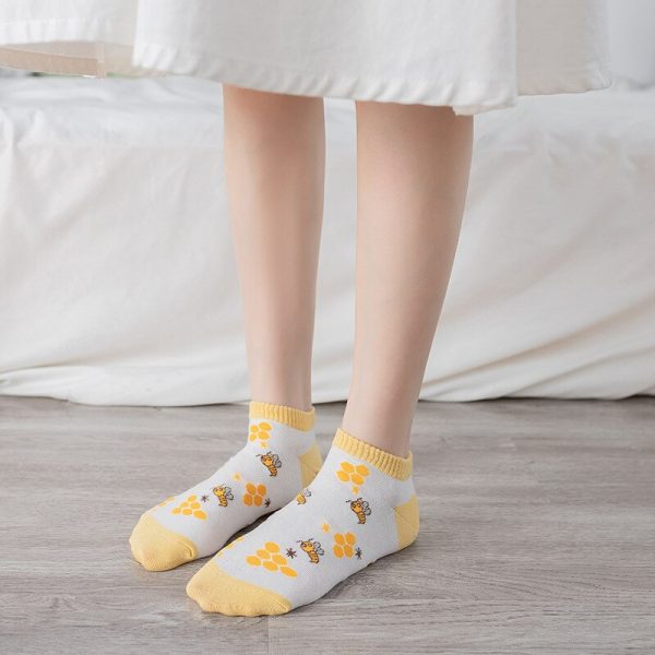 Vanessa's Low Cut Women's Socks Set - Summer Collection 5 Pairs