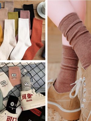 5Pairs/Lot Summer Korea Cartoon Animal Cotton Ankle Socks Women's Socks