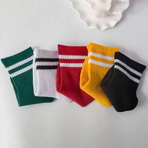 Vanessa's Winter Warm Low Top Socks Cute Set Men's Japanese Style Socks 5 Pairs