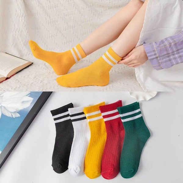 Vanessa's Winter Warm Low Top Socks Cute Set Men's Japanese Style Socks 5 Pairs