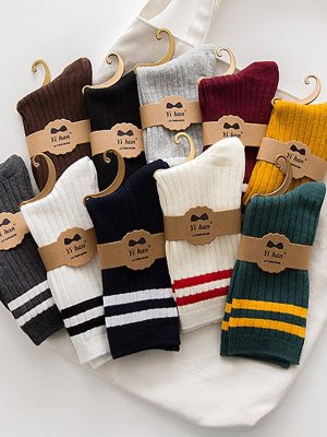 Classic Loose Cotton Colourful Happy Socks