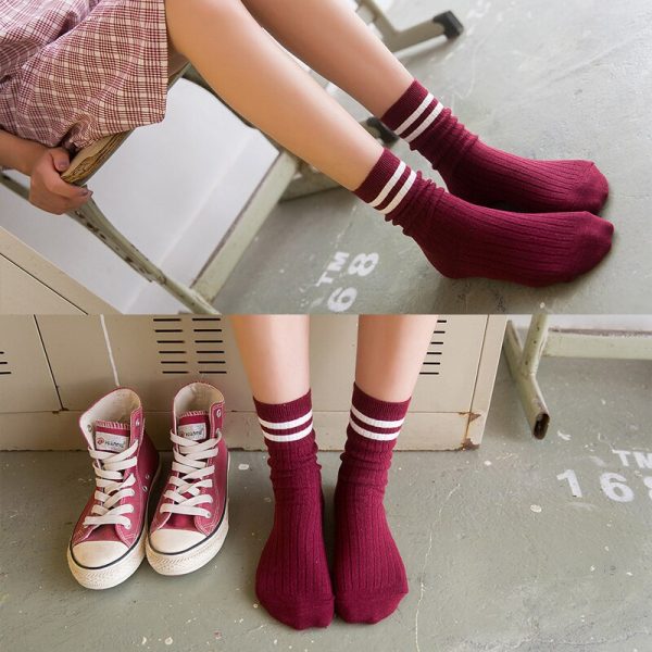 Classic Loose Cotton Colourful Happy Socks