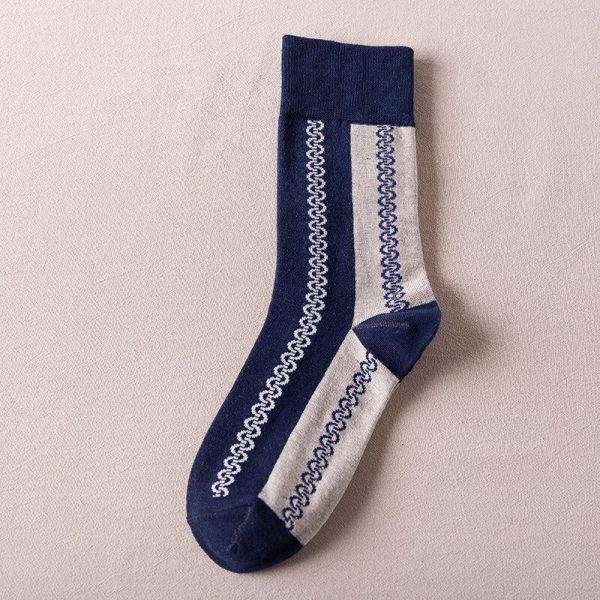 Vanessa's Colorful Striped Cotton Sport Socks
