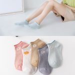 Vanessa's 5 Pairs Ankle Girls Cotton Heart Socks, Novelty Women's Fashion Socks