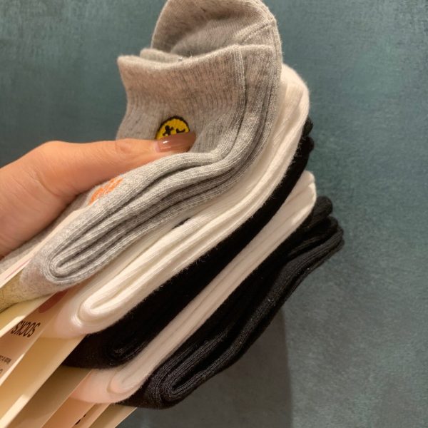 Vanessa's Tie Dye Cotton Socks - 5 Pairs Winter Collection