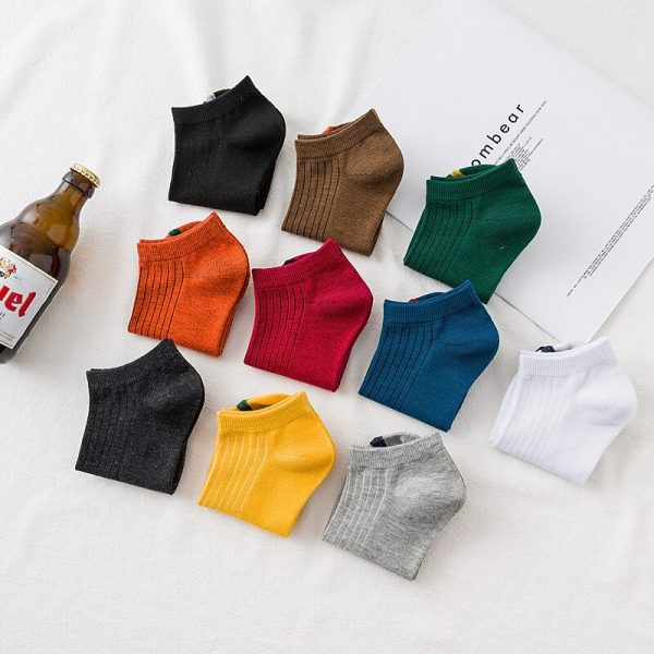 10 Pairs Pack Cotton Special comfortable Knitted Girls Casual Happy Socks