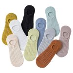 Vanessa's Non-Slip Invisible Women's Boat Socks - 5 Pairs Summer Collection