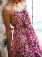 Sleeveless Sexy Strap Summer Dress Women A-Line Midi Dresses Female Long Boho Dress Casual Ladies Party Beach Dresses