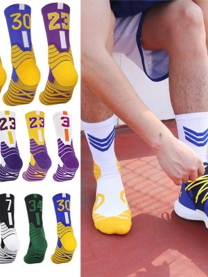 Professional Mid-Tube Basketball Socks Adult And Children Safety Elite Socks