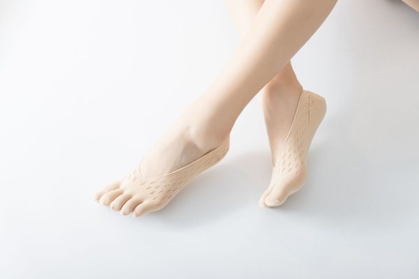 Vanessa's Compression Toe Socks - Yoga Orthopedic Gel Liners