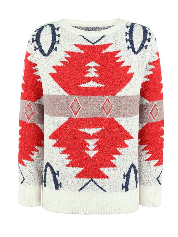 Christmas Long-Sleeved Sweater for Women