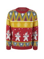 Christmas Snowman Women - Autumn Winter Pullover Christmas Snowflake Sweate