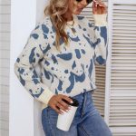 Women's Animal Print Sweater - Fall/Winter Style