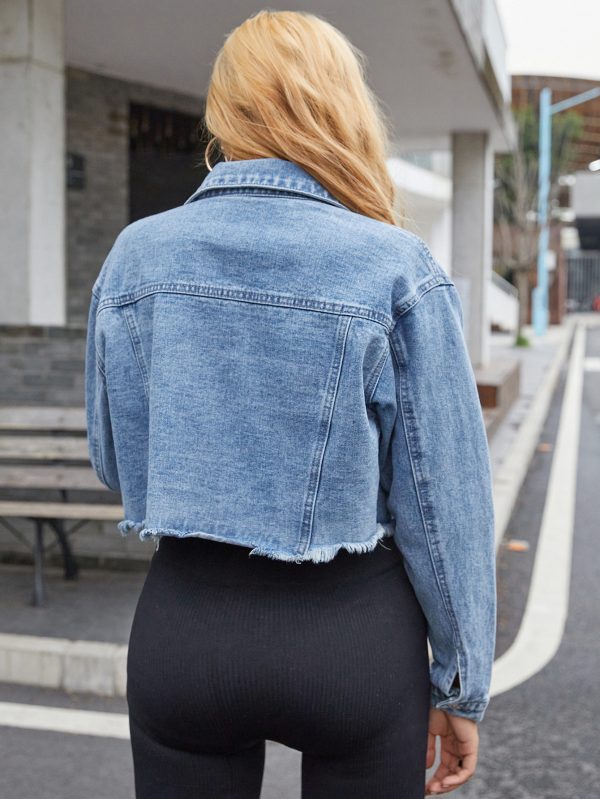 Short Denim Jacket for Women