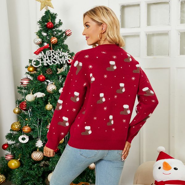 Snowflake Christmas Sweater for Women