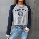 Printing Women's Sweater for Autumn Fashion