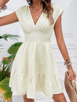 Summer Sleeveless V-Neck Cami Dress