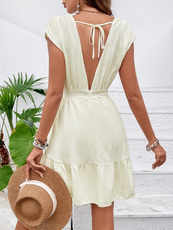 Summer Sleeveless V-Neck Cami Dress