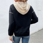 Long Sleeve Color-Matching Autumn Sweater