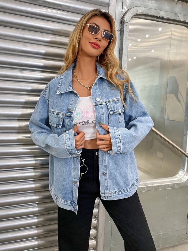 Trendy Retro Loose Denim Jacket