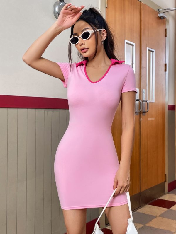 Sweet Slim Fit Sheath Dress