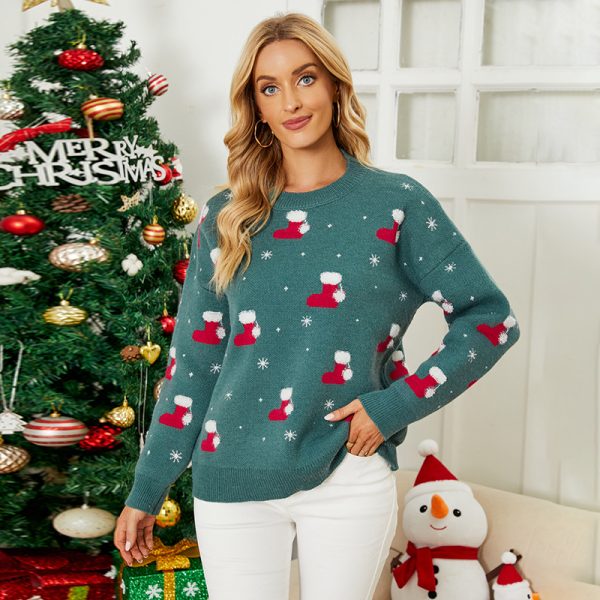 Snowflake Christmas Sweater for Women