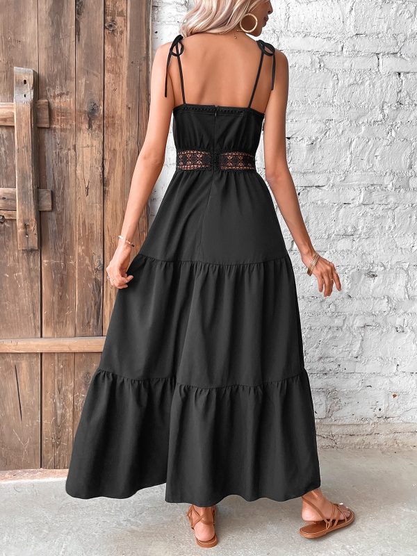 Black Camisole Maxi Dress