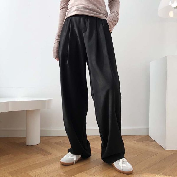 High Waist Wide-Leg Work Pant