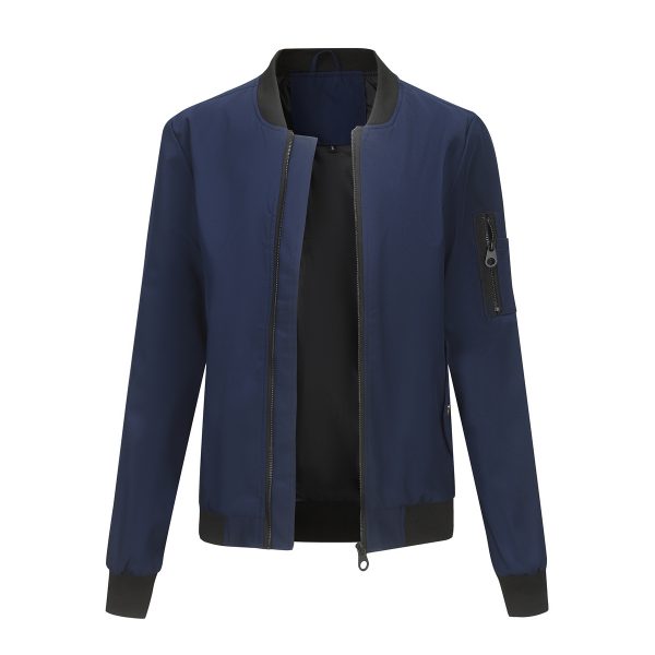 Spring/Autumn Women's Varsity Jacket for Effortless Style