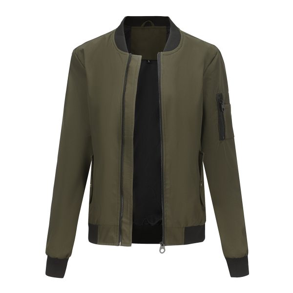 Spring/Autumn Women's Varsity Jacket for Effortless Style