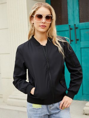 Spring/Autumn Women's Varsity Jacket for Effortless Style