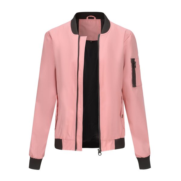 Spring/Autumn Women's Varsity Jacket for Effortless Style