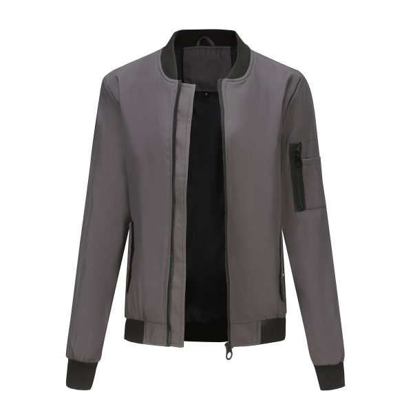 Spring/Autumn Women's Varsity Jacket for Effortless Style