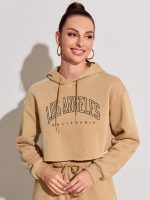 Street BF Cropped Hooded Pullover