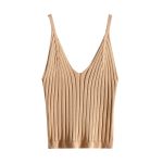 Summer Slim Fit Knitted Camisole Vest