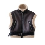 Chic Double-Sided Faux Shearling Jacket