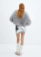 High-Quality Artificial Fur Jacket - Winter Short Top
