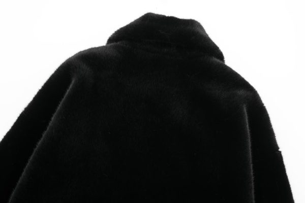 Loose Black Winter Jacket - Women's Fashion