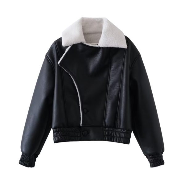 Warm Faux Shearling Street Style Women's Winter Jacket