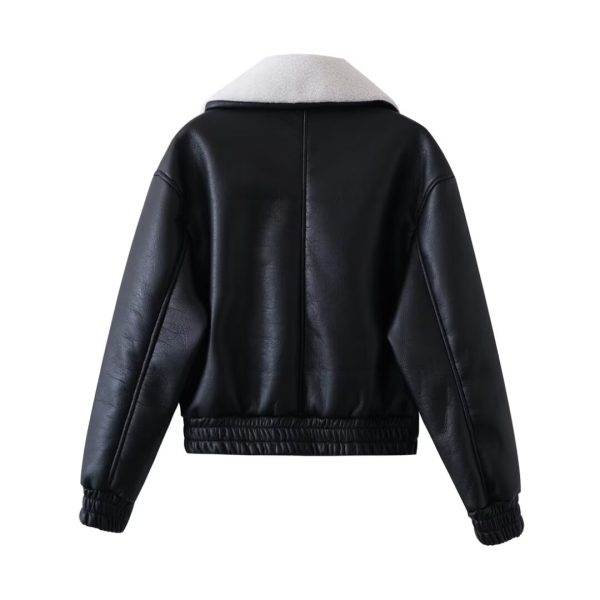 Warm Faux Shearling Street Style Women's Winter Jacket