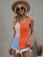 New Knitted Loose Camisole Vest