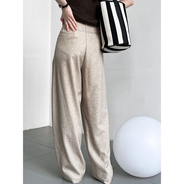 Minimalist Office Wide Leg Pants | Spring Autumn Style