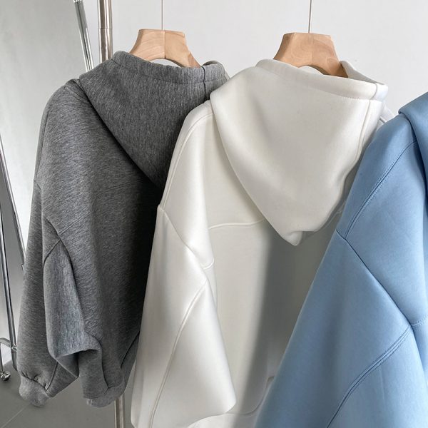 Spring Hooded Sweater | Korean Design Air Cotton Top