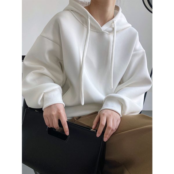 Spring Hooded Sweater | Korean Design Air Cotton Top